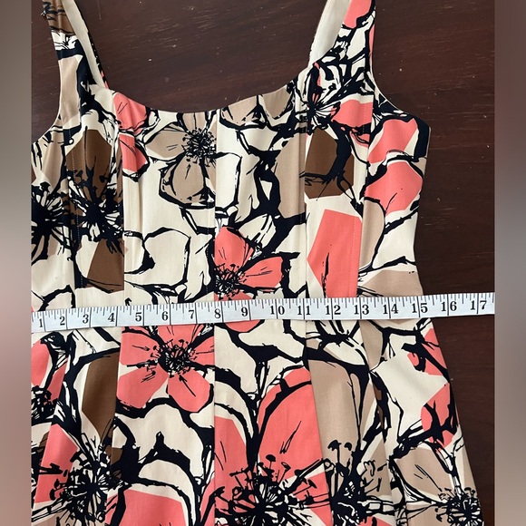 Nine West Vintage Fall Tropical Floral Dress | 10 - Picture 8 of 12